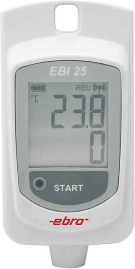 ebro EBI 25-T Temperatuur datalogger Te meten grootheid: Temperatuur -30 tot 60 °C