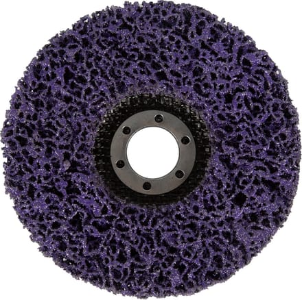 125 mm Reinigingsschijf, nylon , cleaning fleece disc