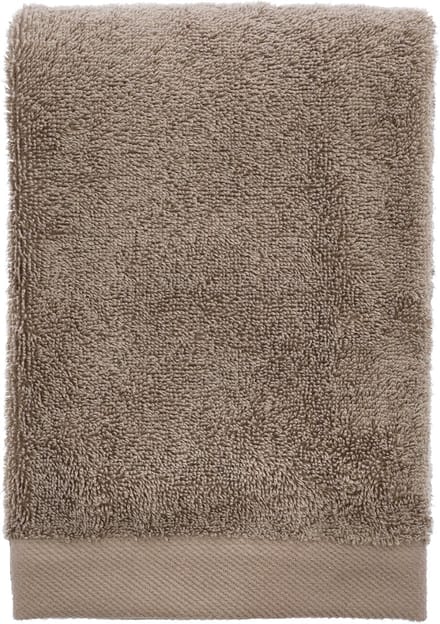 Södahl organic Comfort Handdoek 50 x 100 cm Taupe