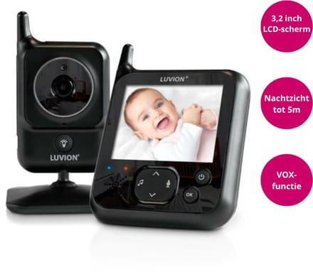 Babyfoon Luvion Platinum X Black