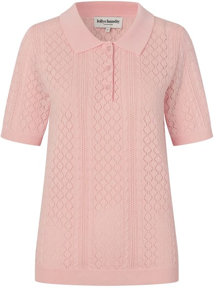 Lollys Laundry Alaia - Polo - Roze - S