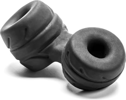 Perfect Fit SilaSkin Cock & Ball Ring - Zwart