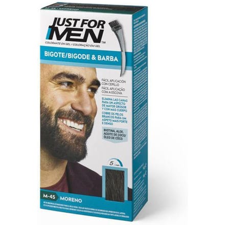 Gel KLEURING snor, baard en bakkebaarden #bruin 15 ml