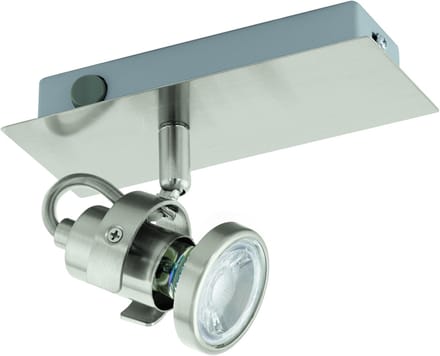 EGLO Tukon 3 - Spot - 1 Lichts - LED - Nikkel-Mat