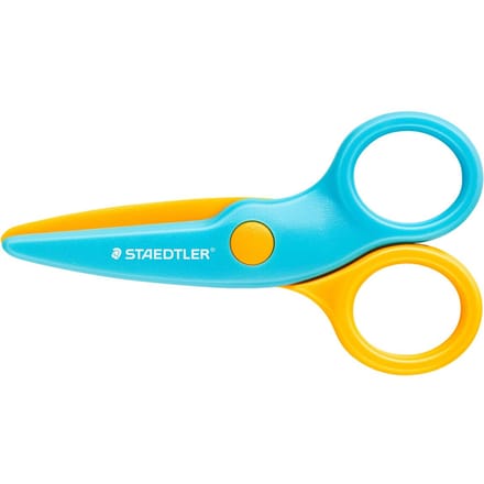 STAEDTLER Kinder Schaar - Veilige Plastic Schaar - 10 cm - Lichtgewicht - Rechtshandig