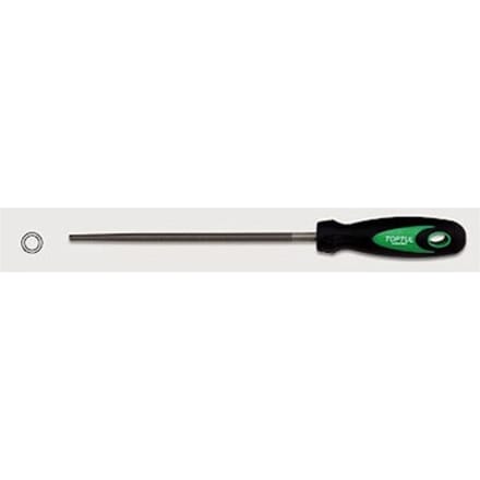 Vijl TOPTUL 200mm, rond