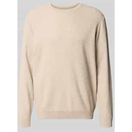 Regular fit gebreide pullover van zuiver katoen