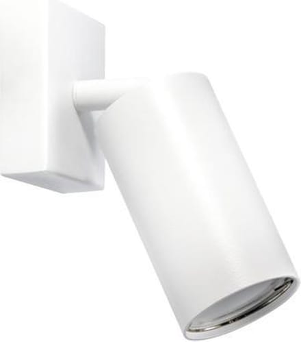 STRÜHM MANAM Wandlamp - GU10 - 1 spotje - Draaibaar - Wit