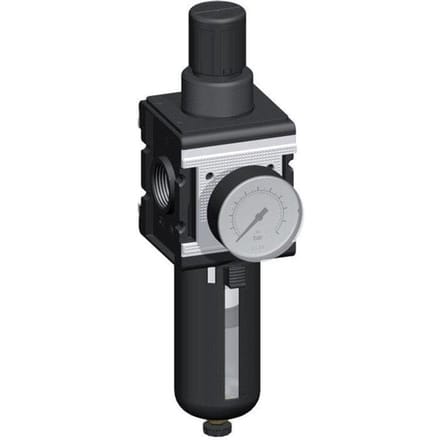 Filter-Regulator G1'' 12000l/min 0.5-16.0bar/7-232psi Auto Polycarbonaat Multifix 4