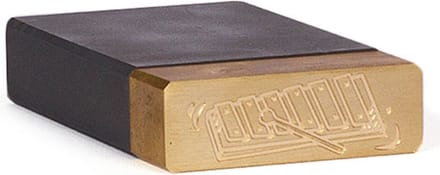 Posta Brut | Lakstempel | 60x20mm
