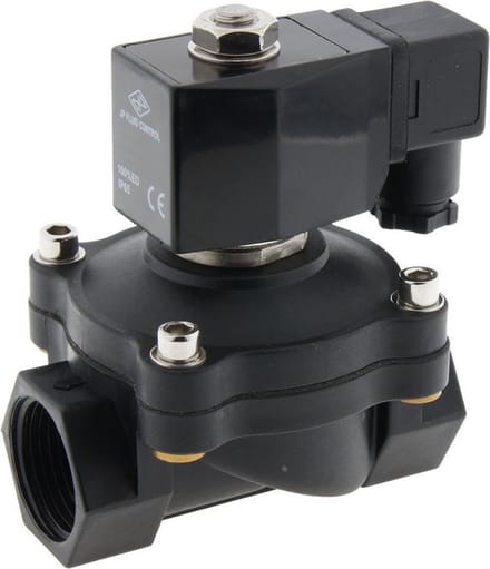 Magneetventiel DF-SA 1'' Nylon EPDM 0-8bar 24V DC - DF-SA100N250E-024DC