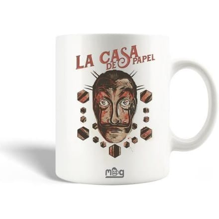 Mug - La Casa De Papel - Money Heist - Céramique - 30cl - Compatible lave-vaisselle