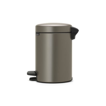 Brabantia NewIcon Prullenbak - 3 liter - Badkamer - Platinum