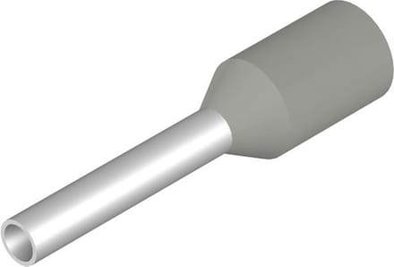 Weidmüller 9019040000 Adereindhulzen 0.75 mm² Deels geïsoleerd Grijs 500 stuk(s)