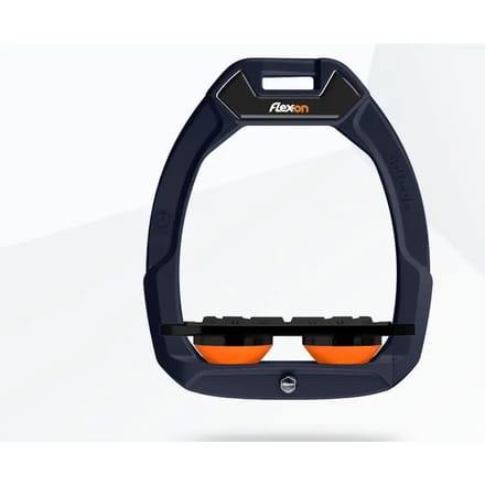 Veiligheidssportbeugels Plat Grip Aluminium/Zwart/Oranje Flex-On Safe-On