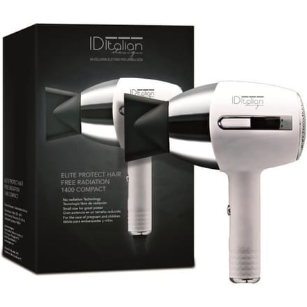 ​ID Italian IDEGTI1400 Elite Compact Protect, haardroger, 1400 W, 2 snelheidsniveaus