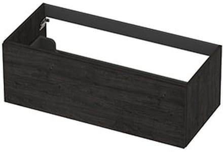 INK - Onderkast 1L Decor Softclose Tbv Greep - 1000x450x350 Mm - Houtskool Eiken