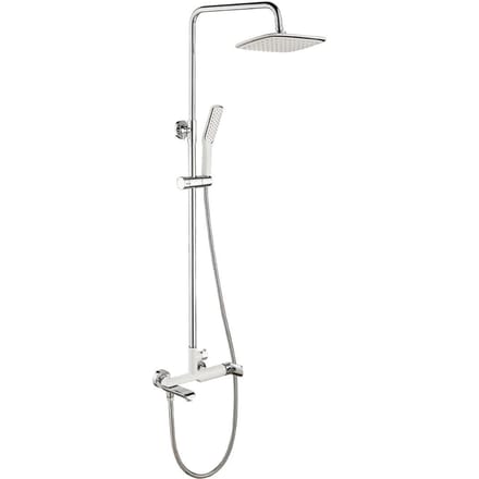 Alea Douchocomommeter van Kranen - Wit/Chroom