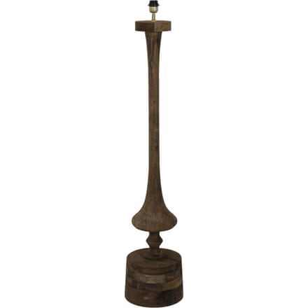 Light & Living Ronin Vloerlamp - Hout Donkerbruin - 29x29x135cm