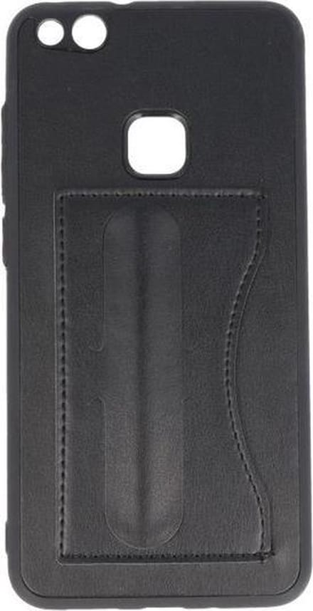 BestCases.nl Huawei P10 Lite Stand TPU back case hoesje Zwart