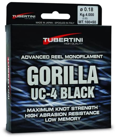 Tubertini Uc4 Monofilament 150 M Zwart 0.300 mm