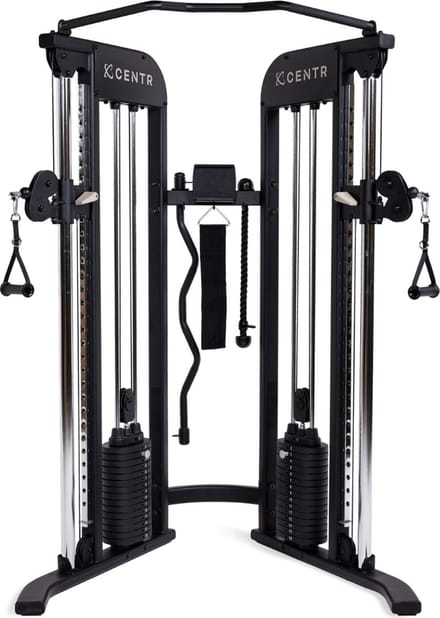 Centr 2 Home Gym Functional Trainer - Cable Crossover - DAP - Krachtstation - Zwart