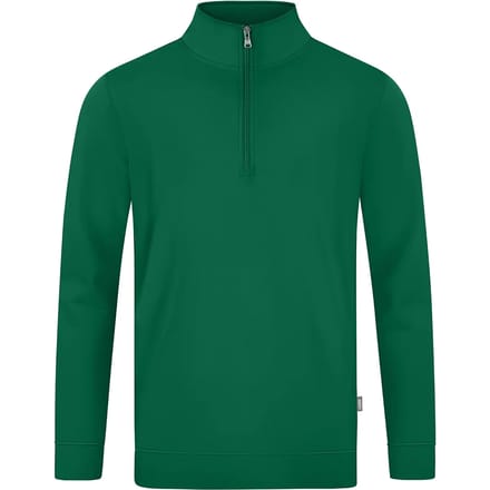 Jako Doubletex Ziptop Heren - Groen | Maat: M