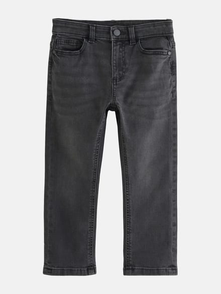 Next - Jongens - Stretchjeans met standaard pasvorm - Zwart