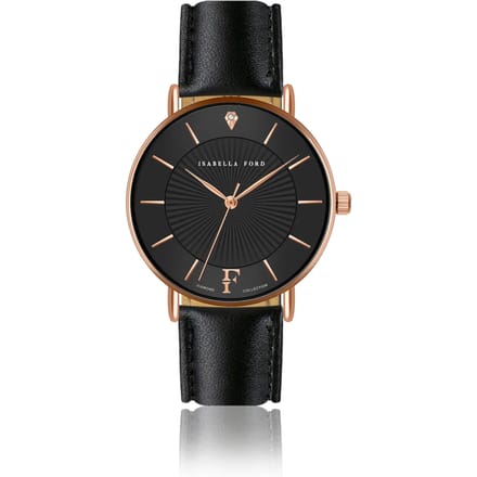Lederen horloge voor vrouwen Isabella Ford Naomi