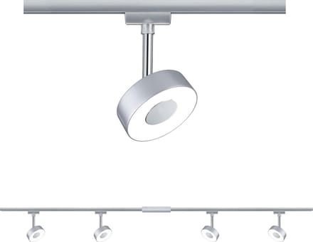 URail set Circle 4x5W cr-mat