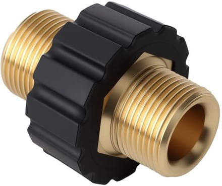 Messing Snelkoppeling M22 x 1,5 voor Hogedrukreinigers