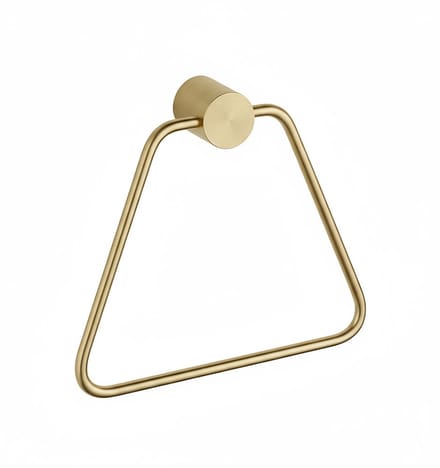 Rea 5810 Tomi - Handdoekhouder - Geborsteld Goud - 21X4X16Cm