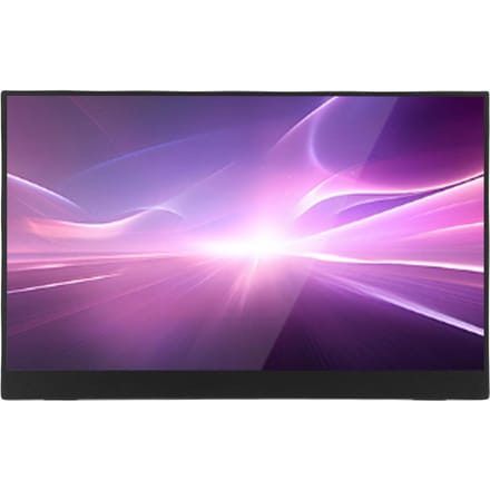 Écran d'ordinateur 15,6 pouces 1080P Taux de rafraîchissement 120 Hz 2 Haut-parleurs Écran HD Interface Écran d'ordinateur pour Tablette PC
