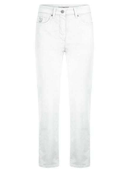 7/8-broek Van Peter Hahn wit