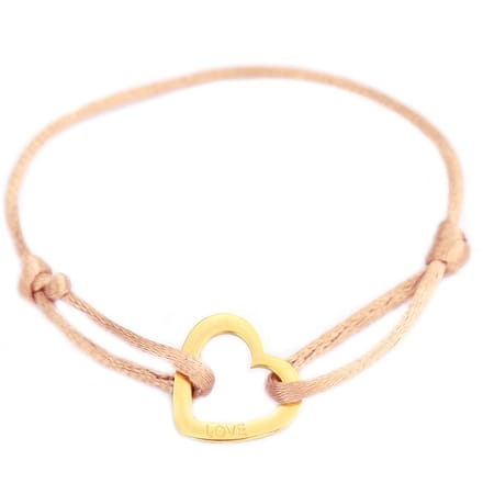 Armband sweet love champagne
