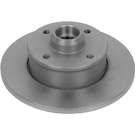 Remschijf FEBI BILSTEIN 09074, achter, volledig, 1 Stuk