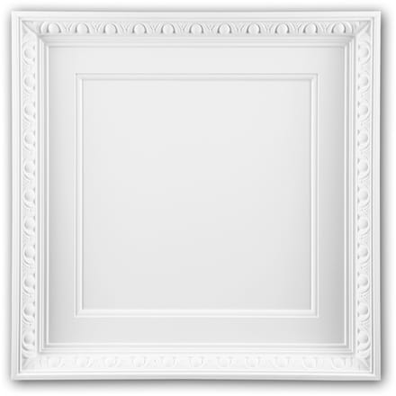 Plafondtegel 157001 Profhome Plafond-element Wandpaneel neo-empire stijl wit