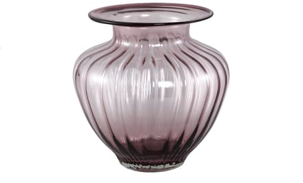 PTMD Marlisha Pink Glass Vase Big Round