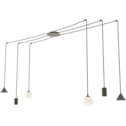 Hanglamp Fuji 6-lichts | Cozyhouse