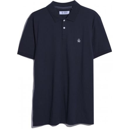 Zwarte polo van het merk Penguin by munsingwear maat L