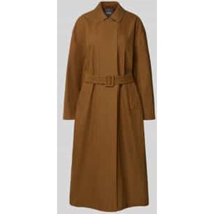Regular fit trenchcoat van katoenmix, model 'ALIBI'