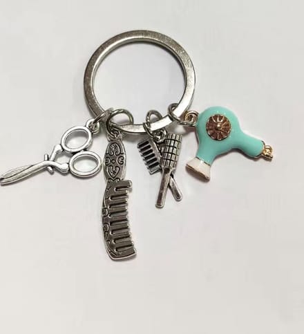 Sleutelhanger Kapperset Fohn (Mintgroen )