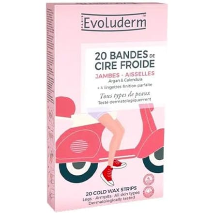 Evoluderm Cold Wax Strips 20 st