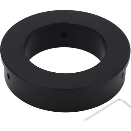 Stereo Microscoop Camera Adapter Ring 76mm naar 50mm Aluminiumlegering voor 120X 180X 300X Monoculair C black