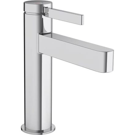 hansgrohe Finoris - Wastafelmengkraan - Ééngreeps bediening - CoolStart energiebesparend - Met afvoerplug - 110mm - Chroom