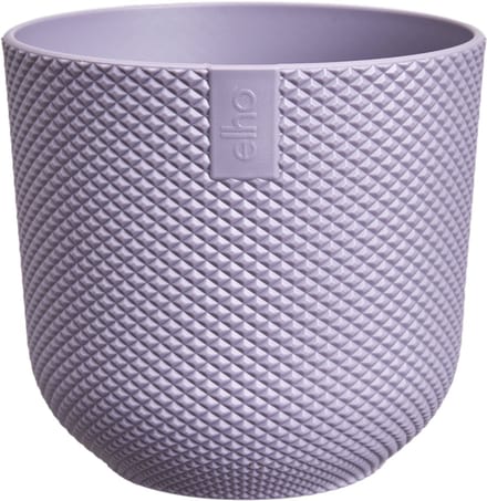 Elho Jazz Rond Mini 9cm - Kleine Bloempot voor Binnen - 100% Gerecycled Plastic - Ø 9.2 x H 8.5 cm - Lavendel lila