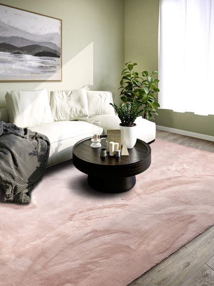 Flycarpets Villeroy & Boch 1899 High Pile Rug Leon Oud Roze 80 x 150 cm