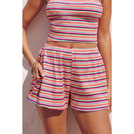 Pantalones cortos a rayas de recuerdo