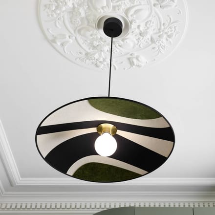 MARKET SET Sonia Laudet hanglamp, Ø 80 cm berkenhout