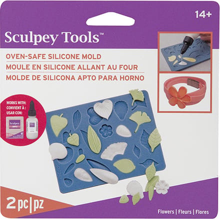 Boetseermal flowers - Sculpey